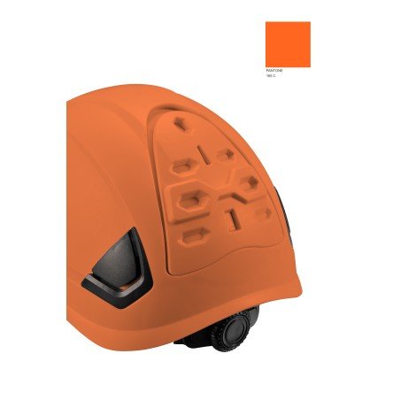 casco-naranja-con-ventilacion-y-barboquejo CASCO BLANCO CON VENTILACIÓN Y BARBOQUEJO AEL PRO VENT