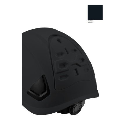 casco-negro-con-ventilacion-y-barboquejo CASCO BLANCO CON VENTILACIÓN Y BARBOQUEJO AEL PRO VENT